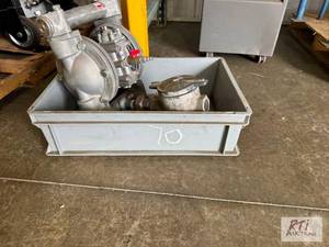 lot 83 image: Industrial air operated double diapghm pump...