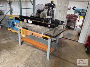 lot 88 image: Bend Tech Dragon A400 CNC plasma cutting mach...