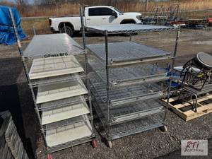 lot 89 image: Racking on wheels...