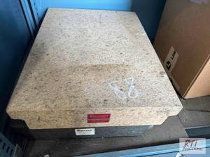 lot 95 image: (2) Granite slabs...