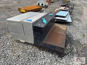 lot 100 image: (2) Fuel transfer tanks...