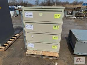 lot 126 image: (2) Filing cabinets...