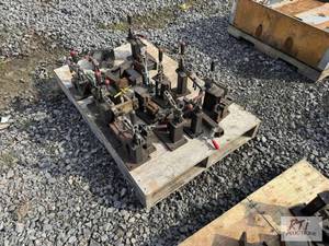 lot 152 image: Lot of industrial clamps and holders...