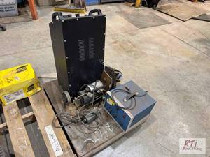 lot 176 image: Monster charger and various welding parts...