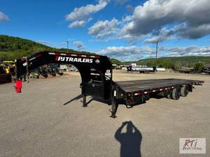 lot 24 image: 2024 PJ Trailers 32 LY tandem dual...