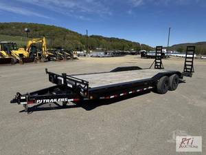 lot 31 image: 2024 PJ B8 24 tandem axle fender t...