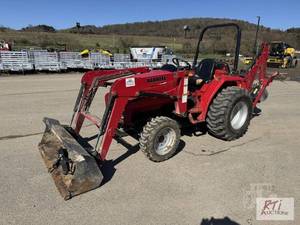 lot 50 image: 2008 Mahindra 2816 tractor, 4WD, lo...