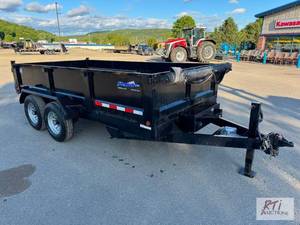 lot 108 image: 2021 Quality 7x14 tandem axle dump ...