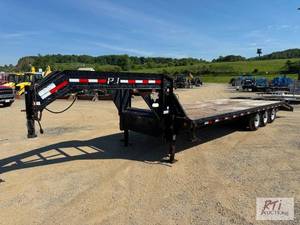 lot 115 image: 2008 PJ Trailers FS tri-axle goosen...