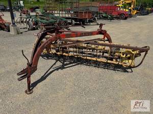 lot 137 image: New Holland 256 rollbar hay rake...