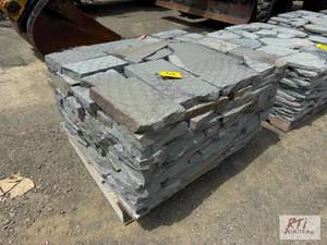 lot 226 image: Irregular bluestone pavers...