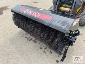 lot 233 image: Virnig 6-foot hydraulic sweeper, po...