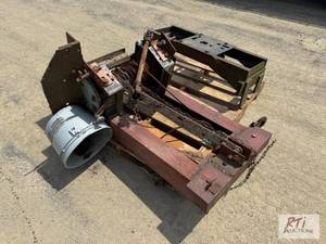 lot 237 image: Homemade 3pt winch and truck hitch...