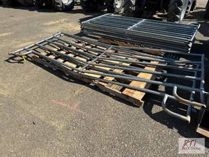 lot 255 image: 2X 4x12 gates - BENT...