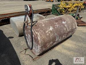 lot 264 image: Fuel tank with hand pump...