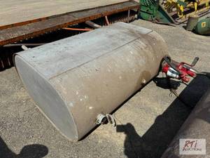 lot 265 image: Fuel tank with hand pump...
