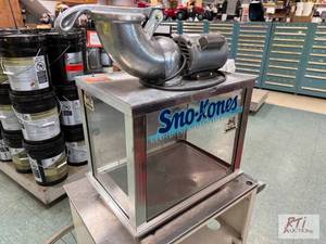 lot 268 image: Sno-Konette ice shaver machine with...