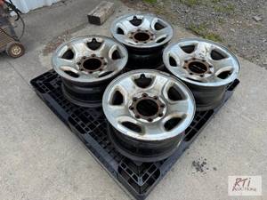 lot 282 image: (4) Ram 17-inch rims...