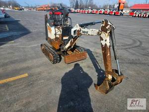 lot 49 image: 2014 Bobcat 418 mini excavator, OROPS, expand...