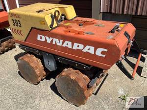 lot 61 image: Dynapac LP8500 remote controlled trench rolle...