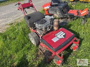lot 87 image: Ferris 36 inch walk-behind mower. 779 hrs. Op...
