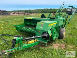 lot 108 image: Eklund Farm Machinery - John Deere 348 small ...
