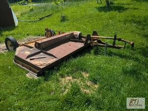 lot 157 image: Woods 0121 offset rotary mower. 10Ft wide. Hy...