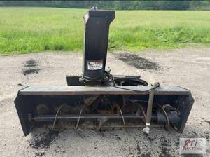 lot 175 image: Bobcat SB200 snow blower. 72 in width. Skid s...