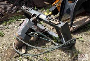 lot 179 image: McMillan X1975W post hole auger drive. Skid s...