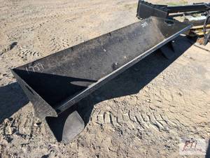 lot 209 image: 90in feeding trough. Item is located at RTI A...