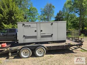 lot 214 image: Kohler 80KW natural gas GenSet. 326 Hours. 12...