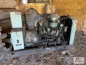 lot 225 image: Detroit diesel generator. single or 3 phase. ...