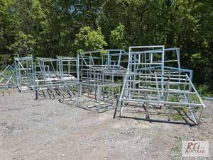 lot 238 image: Large pile of angle iron.&nbspItem is locate...