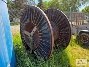 lot 276 image: Large steel reel.&nbspThe item is located in...