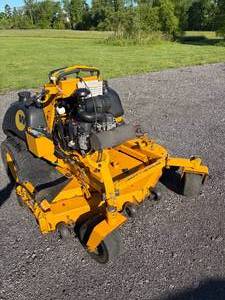 lot 83A image: Wright ZK commercial stand on mower
