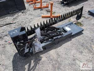 lot 27 image: Wolverine hydraulic sickle bar mower for skid...