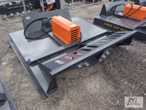 lot 66 image: Wolverine 6ft hydraulic rotary mower for skid...