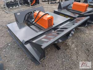 lot 67 image: Wolverine 6ft hydraulic rotary mower for skid...
