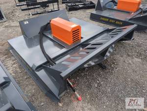 lot 68 image: Wolverine 6ft hydraulic rotary mower for skid...
