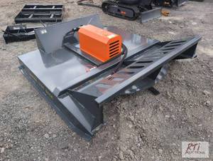 lot 69 image: Wolverine 6ft hydraulic rotary mower for skid...