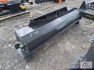 lot 72 image: Wolverine 6ft hydraulic rototiller for skid l...