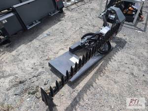 lot 84 image: Wolverine hydraulic sickle bar mower for skid...