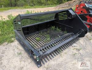 lot 100 image: Future 6ft rock picker bucket for skid loader...