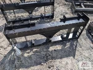 lot 123 image: Skid loader carriage for forks, bale spear or...