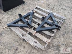 lot 138 image: 2X 3pt hitch receiver. MDI Item is located a...