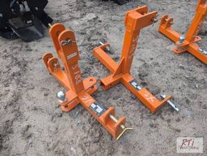 lot 144 image: 2X Wolverine 3pt ball hitch. MDI Item is loc...