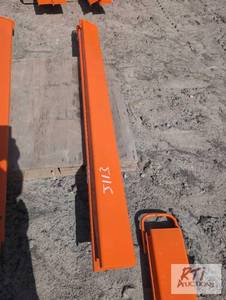 lot 150 image: Pair of 6ft 10in fork extensions. MDI Item i...