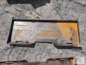 lot 151 image: Skid loader mounting plate. MDI Item is loca...