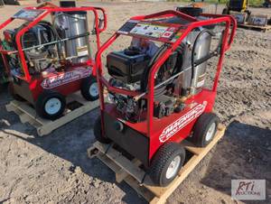lot 155 image: New Magnum 4000 series hot high pressure wash...