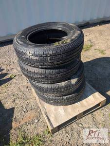 lot 162 image: 4X Road Guider 20575R 15 tires. MDI Item is...